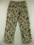 WWII United States USMC P42 Camo HBT Utility Trousers Pants