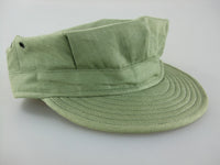 WWII WW2 US USMC Green HBT Utility Field Cap Plain