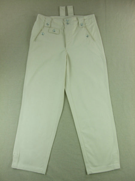 WW2 German M35 Off-white HBT Fatigue Trousers Pants
