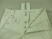 WW2 German M35 Off-white HBT Fatigue Trousers Pants