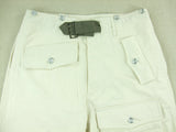 WWII German Heer Panzer Summer HBT Off-white Trousers Pants