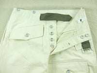 WWII German Heer Panzer Summer HBT Off-white Trousers Pants