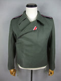 WWII German WH Heer M40 Field Gray Wool Panzer Jacket Tunic