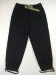 WWII German WH Heer Black Wool Panzer Trousers Pants