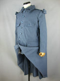 WW1 French Army M1916 Horizon Blue Enlisted Greatcoat Bleu Horizon Pardessus Français