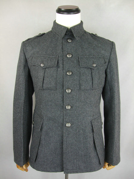 WWII World War 2 Finnish M36 Sarkatakki Wool Field Tunic Dark Grey