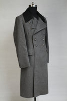 WWII Finnish Stone Grey Wool M22-36 Mantel Greatcoat
