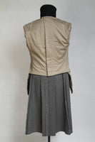 WWII Finnish Dark Stone Grey Wool M22-36 Mantel Greatcoat