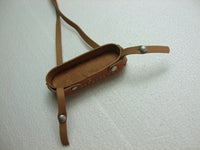 German WWII Binocular Top Lense Cover Guard + Strap
