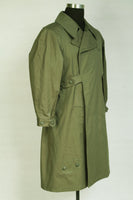 World War 2 WWII German Motorcyclist Wind Proof Overcoat Green