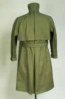 World War 2 WWII German Motorcyclist Wind Proof Overcoat Green