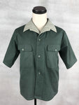 WW2 IJA Imperial Army Tropical Dark Green Summer Half Shirt