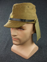 WWII Japanese Army IJA Field Cap & Havelock Set