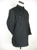 WW2 Italy Italian Army Black Flannel Shirt Top Flannel