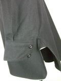 WW2 Italy Italian Army Black Flannel Shirt Top Flannel