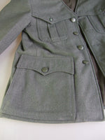 WW2 Italy Marine Modello 41 Grey Green Wool Jacket Giacca Late