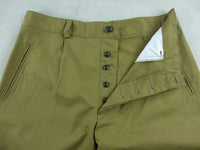 WWII Italian Tropical M41 Trousers Paratroopers North Africa