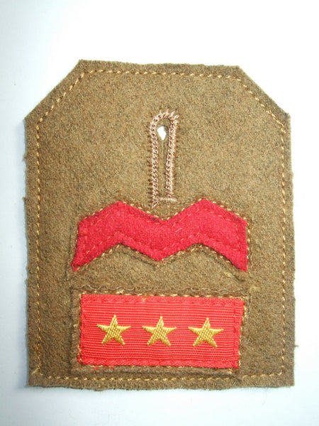 WW2 IJA Breast Rank Private Sergeant 1St Class Engineer 3R