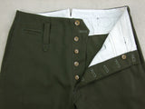 WWII IJA Officer Tropical Shorts Green Gabardine