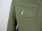 WWII Japanese Officer Tropical Jacket Green Gabardine