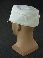 WW2 German Heer Elite EM Summer Off White HBT M43 Field Cap