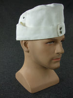 WW2 German Heer Elite EM Summer Off White HBT M42 Side Cap