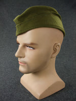 WWII Czechoslovak Green Wool Side Cap