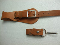 WW2 Russian Leather Sword Belt Strap Chain