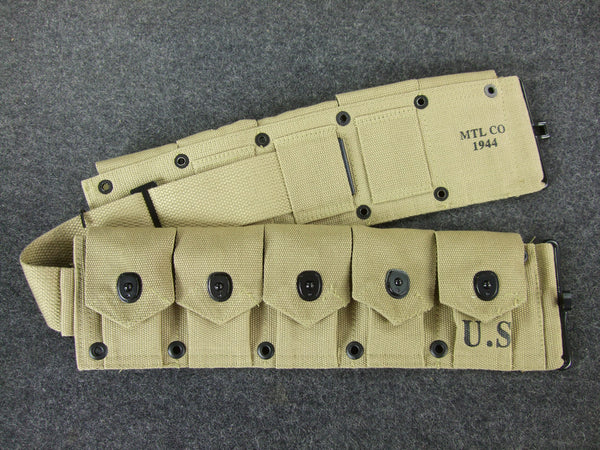 WWII US Army M-1923 Cartridge Belt HIGH QUALITY REPRO