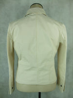 WWII German Heer Panzer HBT Off-White Wrapper Jacket WH