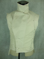 WWII German Heer Panzer HBT Off-White Wrapper Jacket WH