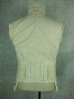 WWII German Heer Panzer HBT Off-White Wrapper Jacket WH
