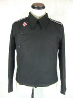 WWII German WH Heer M34 Black Wool Panzer Tunic Jacket